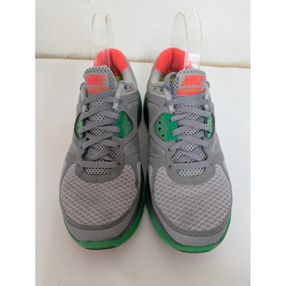 Nike Lunarglide 3 Women's Running Shoes Gray Green Pink 454315-063 US Size 7‎